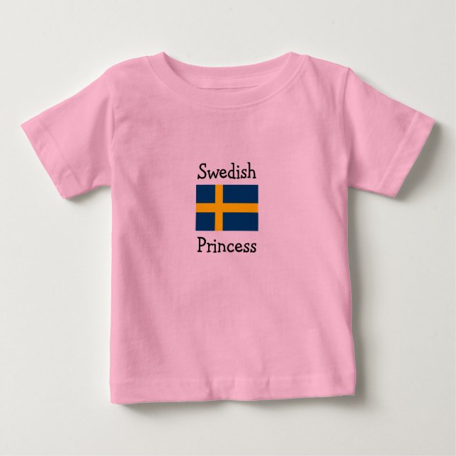 Camiseta De Bebé Princesa de Suecia (Anverso)