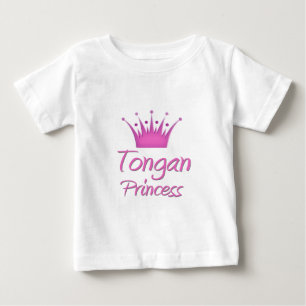 Camiseta De Bebé Princesa de Tongan
