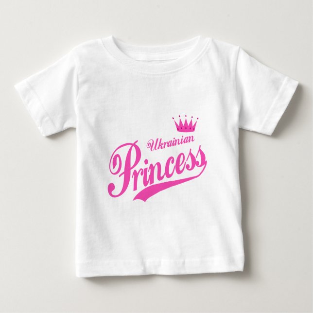 Camiseta De Bebé Princesa de Ucrania (Anverso)