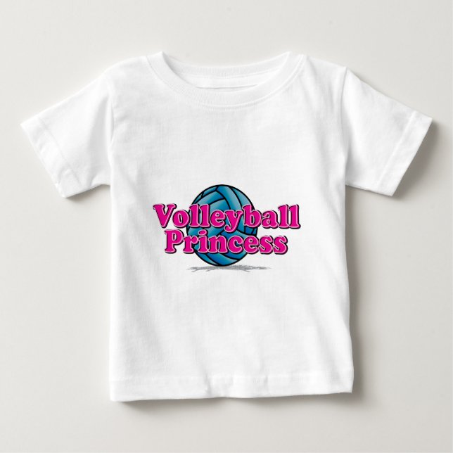 Camiseta De Bebé Princesa de voleibol (Anverso)