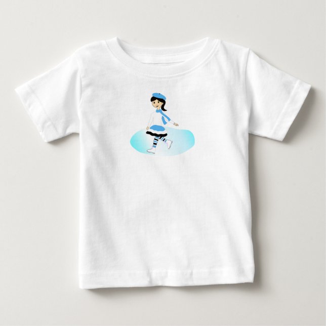 Camiseta De Bebé Princesa del Hielo (Anverso)