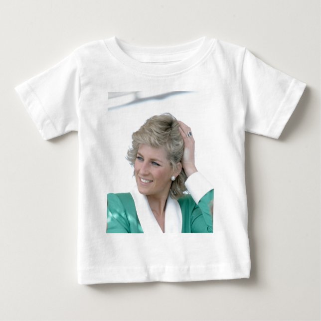 Camiseta De Bebé Princesa Diana Australia 1988 (Anverso)