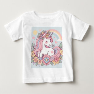 Camiseta De Bebé Princesa Flor