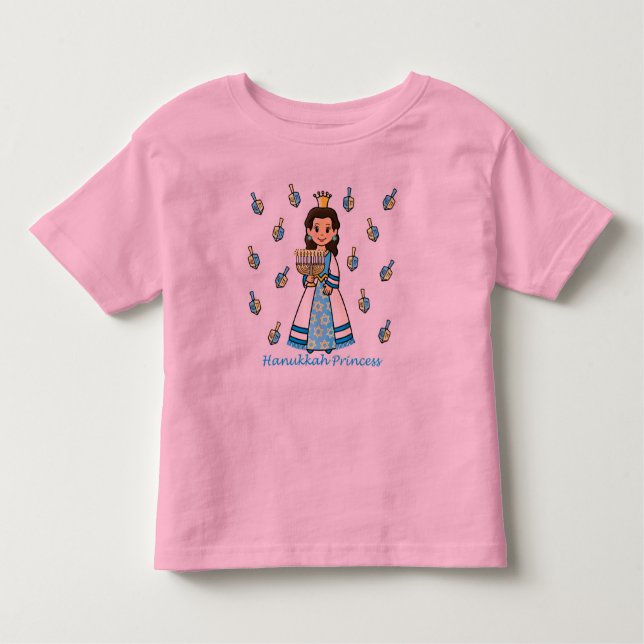 Camiseta De Bebé Princesa Hanukkah (Anverso)