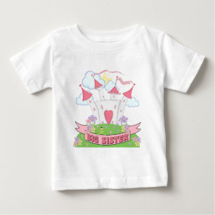 CAMISETA DE BEBÉ PRINCESA HERMANA GRANDE