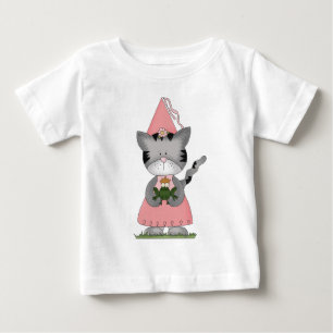 Camiseta De Bebé Princesa Kitty Rosa