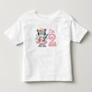 Camiseta De Bebé Princesa Kitty, segundo cumpleaños