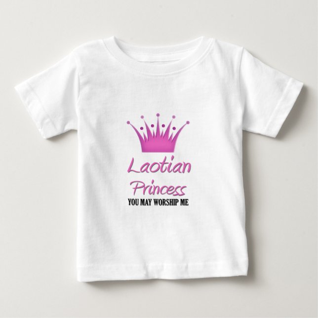 Camiseta De Bebé Princesa Laotia (Anverso)