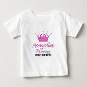 Camiseta De Bebé Princesa mongola