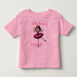 Camiseta De Bebé Princesa pequeña - Chica de papá