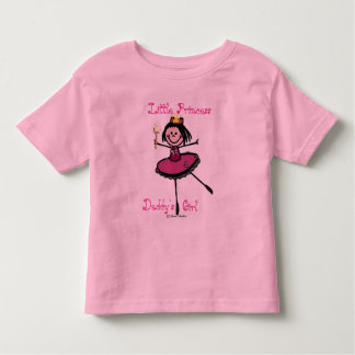 Camiseta De Bebé Princesa pequeña - Chica de papá