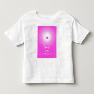 Camiseta De Bebé princesa pequeña de daddys