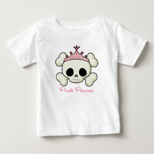 Camiseta De Bebé Princesa pirata
