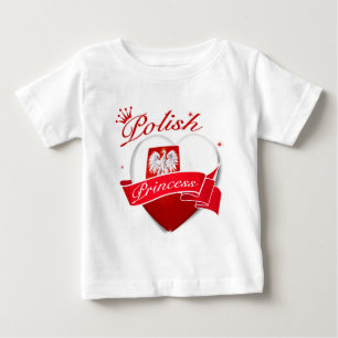 Camiseta De Bebé Princesa polaca
