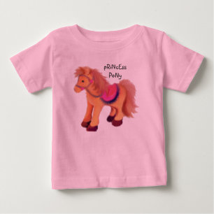 Camiseta De Bebé Princesa Pony