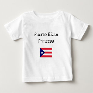 Camiseta De Bebé Princesa Puertorriqueña