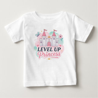 Camiseta De Bebé Princesa Sube de Nivel