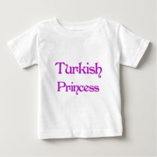 Camiseta De Bebé Princesa turca