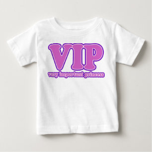 Camiseta De Bebé Princesas muy importantes