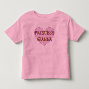 Camiseta De Bebé Princess Gianna Toddler T Shirt