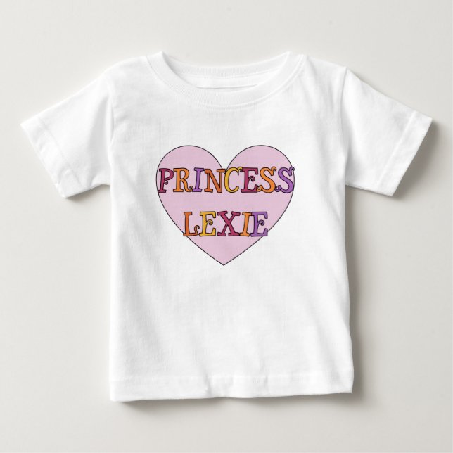 Camiseta De Bebé Princess Lexie T Shirt (Anverso)