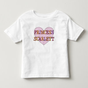 Camiseta De Bebé Princess Scarlett Toddler T Shirt