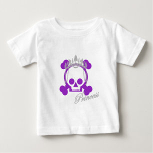 Camiseta De Bebé Princess Skull