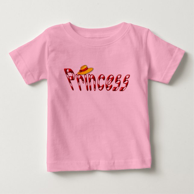 Camiseta De Bebé Princess T-Shirt (Anverso)