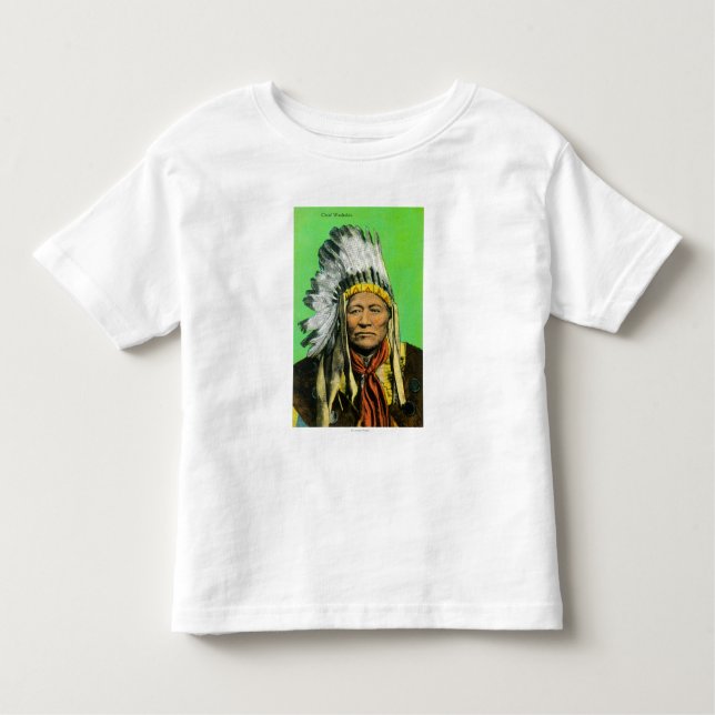 Camiseta De Bebé Principal retrato de Washakie (Anverso)