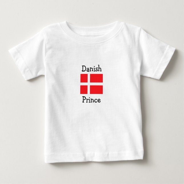 Camiseta De Bebé Príncipe danés (Anverso)