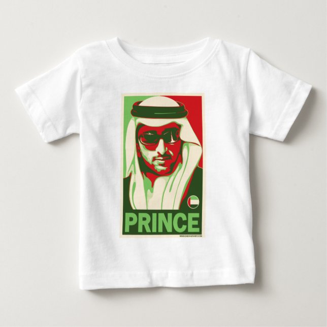 Camiseta De Bebé Príncipe de la Corona de Dubai (Anverso)