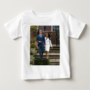 Camiseta De Bebé Príncipe Harry Meghan Markle Boda Real