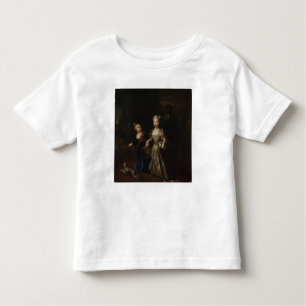 Camiseta De Bebé Príncipe heredero Frederick II con la hermana