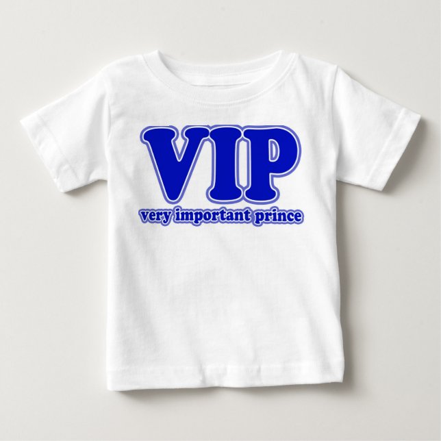 Camiseta De Bebé Príncipe muy importante (Anverso)