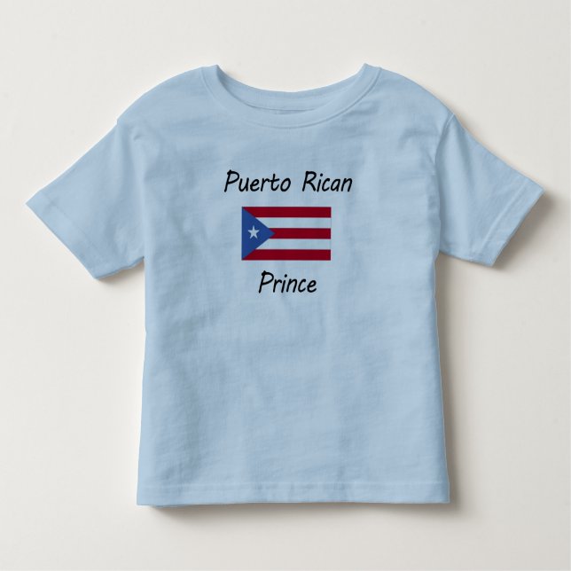 Camiseta De Bebé Príncipe puertorriqueño (Anverso)