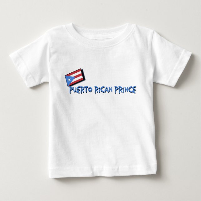 Camiseta De Bebé Príncipe puertorriqueño (Anverso)