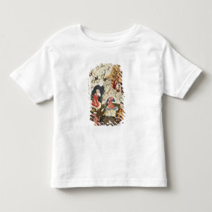 Camiseta De Bebé Príncipe visitando un asceta