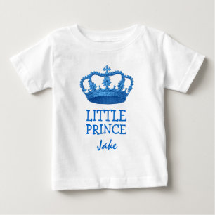 Camiseta De Bebé Principito con corona V23A