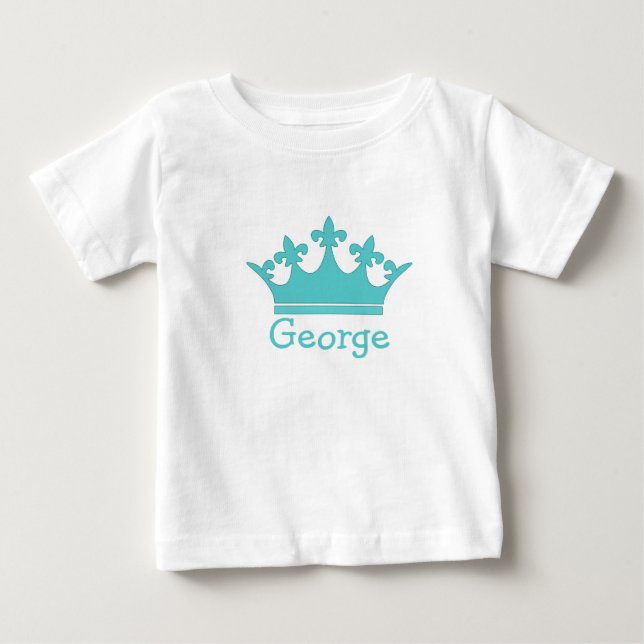 Camiseta De Bebé Principito pequeño - Un bebé real (Anverso)