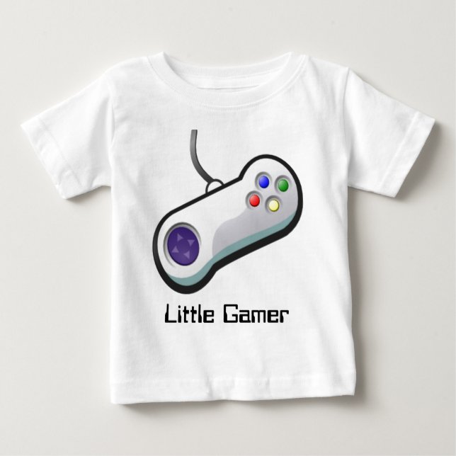 Camiseta De Bebé Pro Gamer, controlador de videojuegos (Anverso)