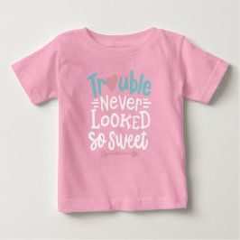 Camiseta De Bebé Problemas que nunca parecían tan dulces