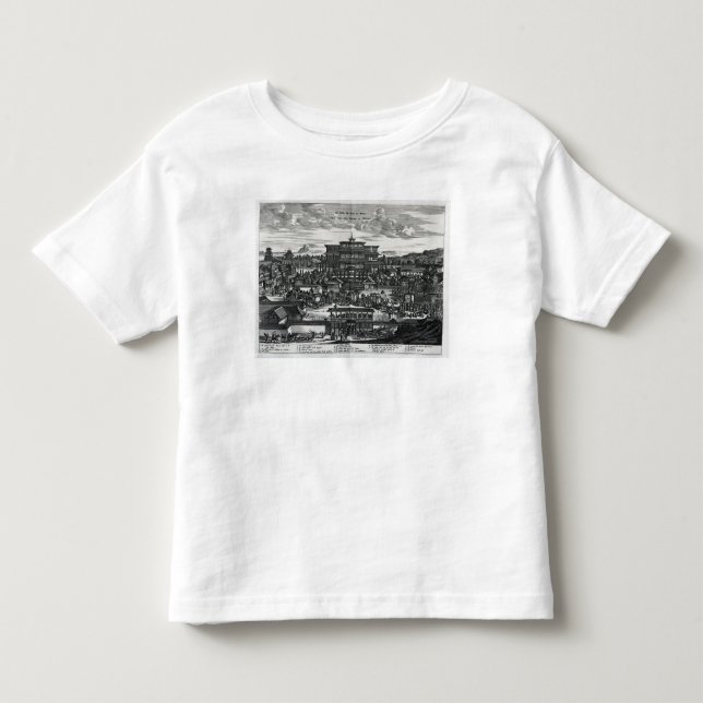 Camiseta De Bebé Procesión de Macao, un ilustracion (Anverso)