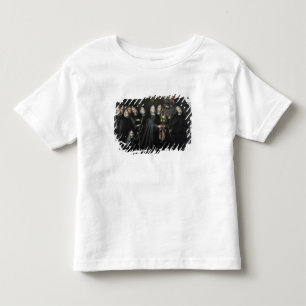 Camiseta De Bebé Procesión de St. Clare con la eucaristía