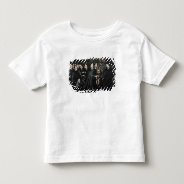 Camiseta De Bebé Procesión de St. Clare con la eucaristía (Anverso)