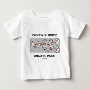 Camiseta De Bebé Proceso del interior en curso de la mitosis