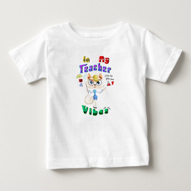 Camiseta De Bebé Profesor (Anverso)