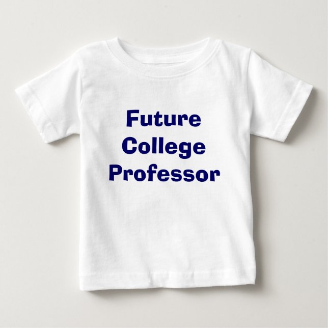 Camiseta De Bebé Profesor Futuro (Anverso)