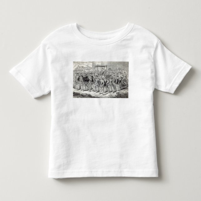 Camiseta De Bebé Progreso del estado de la reina Elizabeth (Anverso)