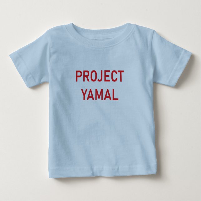 Camiseta De Bebé Project Yamal (Anverso)
