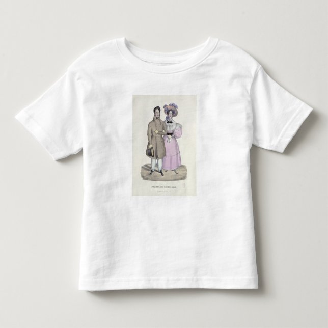 Camiseta De Bebé "promenade" Bourgeoise (Anverso)